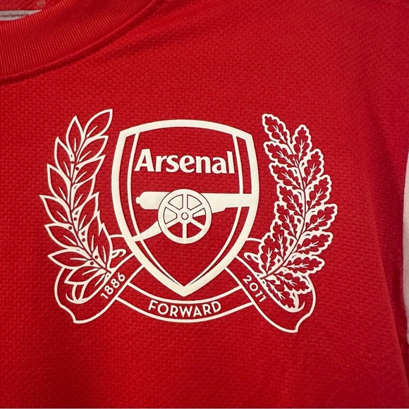 Nike Arsenal London 2011 2012 Home Football Soccer Shirt Jersey Adult Mens S - Picture 3 of 8